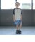【型崩れしないやわらかコットン】バックプリントビッグラグランンTシャツ