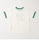 【型崩れしないやわらかコットン】ナンバリングリンガーTシャツ