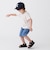 【WEB限定】デニムベイカーハーフパンツ