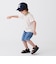 【WEB限定】デニムベイカーハーフパンツ