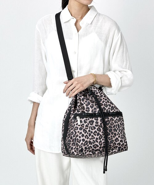 LARGE ARIA CROSSBODY トーニーレオパード｜レスポートサックの 