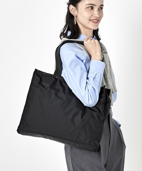 E/W BOOK TOTE リサイクルドブラックJP｜レスポートサックの 