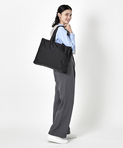 E/W BOOK TOTE リサイクルドブラックJP｜レスポートサックの