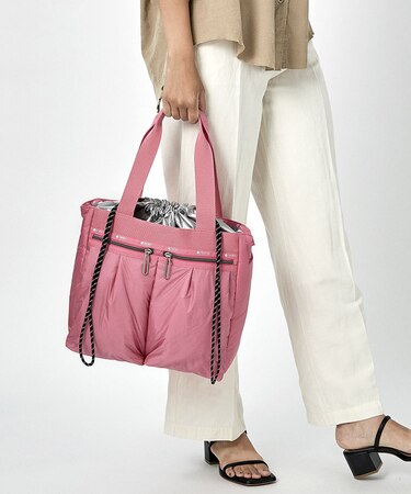 DRAWSTRING TOTE リップスティックピンクC｜レスポートサックの 
