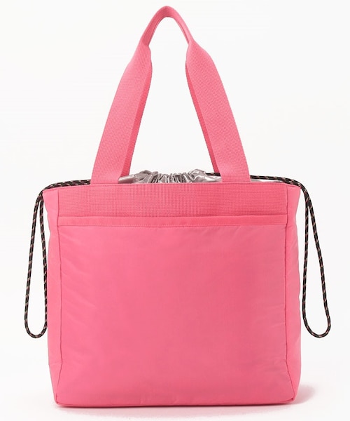 レスポ　大草直子コラボ　DRAWSTRING TOTEリップスティックピンク DRAWSTRING TOTE リップスティックピンクC｜レスポートサックの