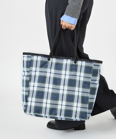 LARGE 2 WAY TOTE ディープブルータータン/ブラック｜レスポートサック 