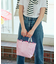 SHINE MED 2WAY TOTE ピンクシャイン/ポプシクル