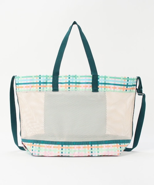 【新品】レスポ　ショルダーバッグ　メイソンマドラスメッシュ 新品】レスポ ショルダーバッグ メイソンマドラスメッシュ