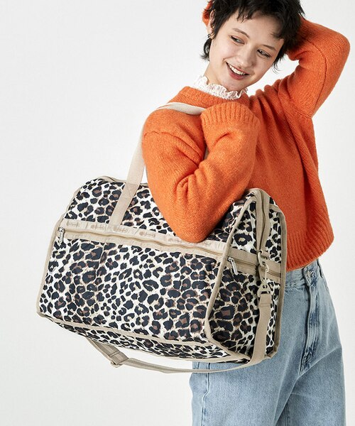 DELUXE LG WEEKENDER フラクセンレオパード｜レスポートサックの
