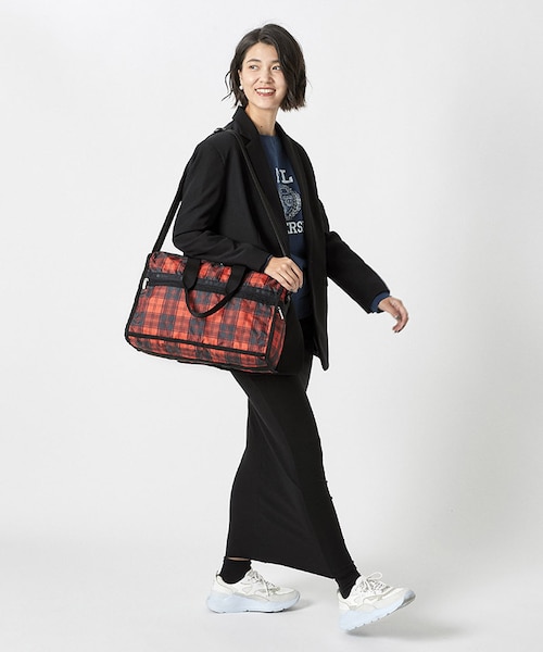 DELUXE MED WEEKENDER レッドタータン｜レスポートサックの