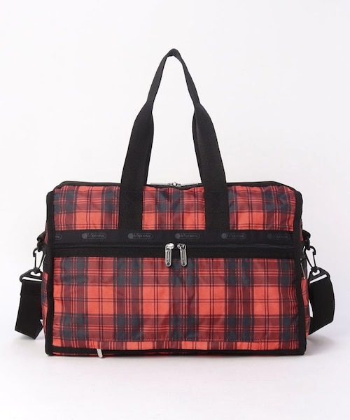 アウトレット★Sport Max★massa パテントレザーバッグ DELUXE MED WEEKENDERサンダー（ボストンバッグ）｜LeSportsac