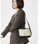 PUFFY CUBE CROSSBODY クリームビーガンシェルパ