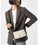 PUFFY CUBE CROSSBODY クリームビーガンシェルパ