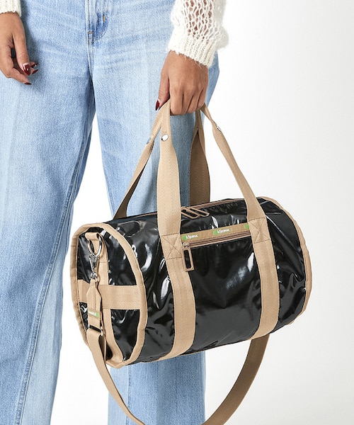 DUFFLE ROLL BAG 50th ブラックシャイン｜レスポートサックの