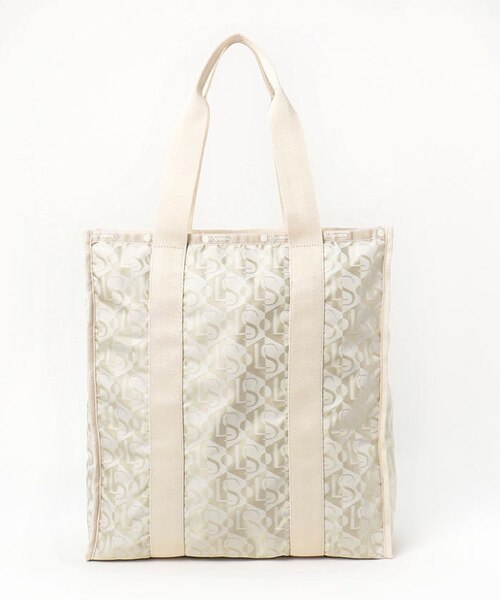 【A4可能】レスポートサック モノグラム ブックトート LG WEB BOOK TOTE モノグラムジャカード アイボリー