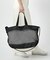 MESH MEDIUM TOTE ブラックメッシュ