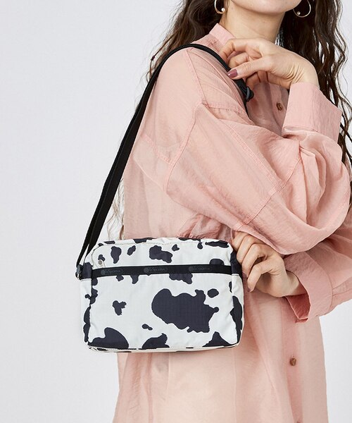 DANIELLA CROSSBODY モノクロームカウ｜レスポートサックの
