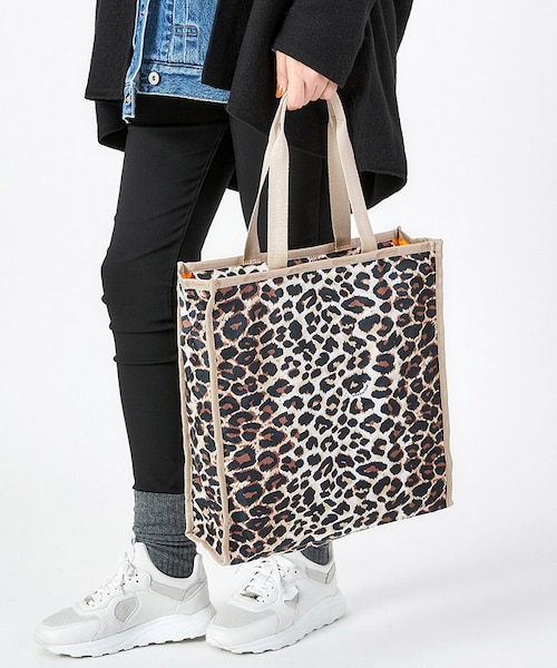 れお LG BOOK TOTE フラクセンレオパード｜レスポートサックの