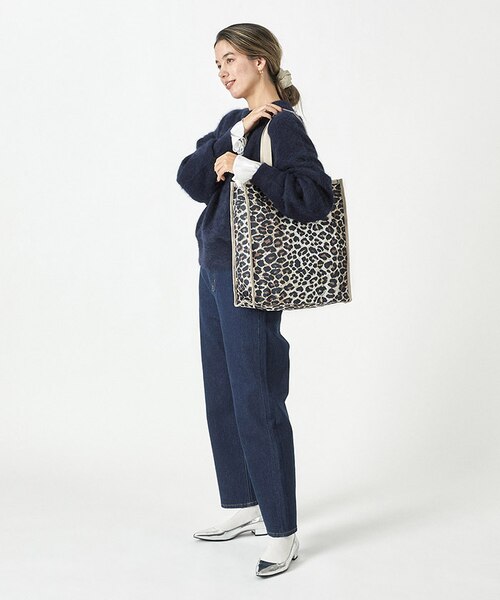 [専用出品]レオ LG BOOK TOTE フラクセンレオパード｜レスポートサックの