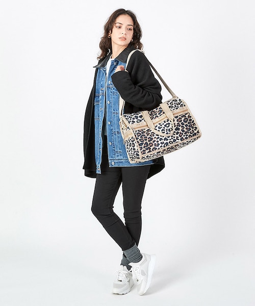 DELUXE MED WEEKENDER フラクセンレオパード｜レスポートサック
