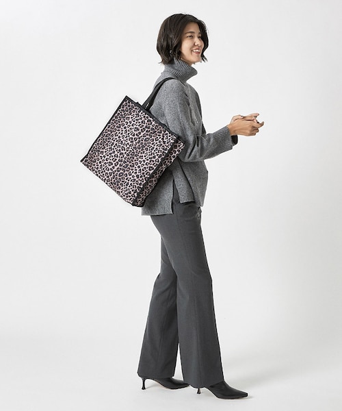 LG BOOK TOTE トーニーレオパード｜レスポートサックの