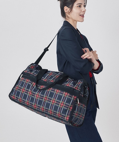 DELUXE LG WEEKENDER ネイビータータン｜レスポートサックの