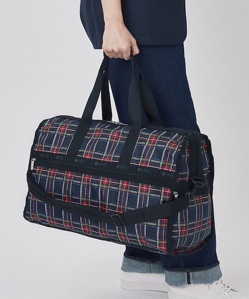 DELUXE LG WEEKENDER ネイビータータン｜レスポートサックの
