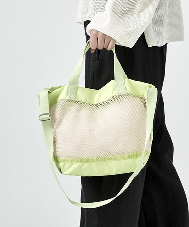 MESH SMALL TOTE ライムメッシュ｜レスポートサックのアウトレット通販 