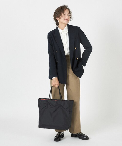 LARGE 2 WAY TOTE レッドタータン/ブラック｜レスポートサックの