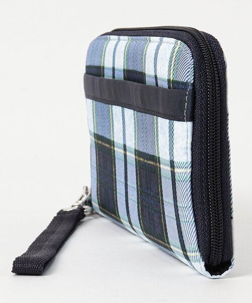 タン様ご購入 TECH WALLET WRISTLET ディープブルータータン