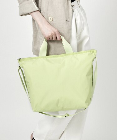 DELUXE EASY CARRY TOTE ライム｜レスポートサックのアウトレット通販 