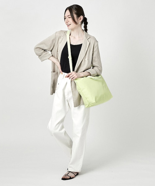 DELUXE EASY CARRY TOTE ライム｜レスポートサックのアウトレット通販