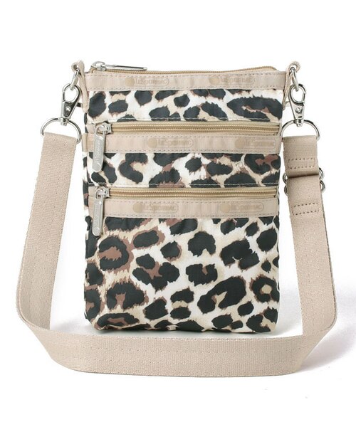 3 ZIP CROSSBODY フラクセンレオパード｜レスポートサックの