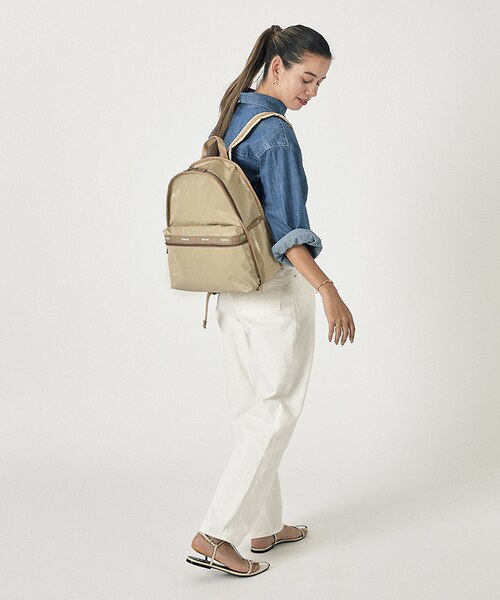 BASIC BACKPACK 50THカーキシャイン｜レスポートサックのアウトレット 