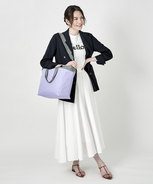LG BUCKET TOTE ラベンダー/ミリタリー｜レスポートサックの