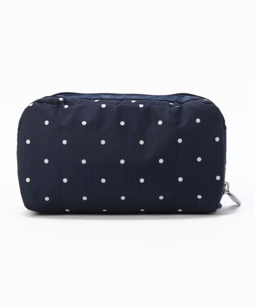 未使用に近いレスポートサックディープネイビーキルト化粧ポーチ レスポートサック LeSportsac PERFECT COSME POUCH （ディープ