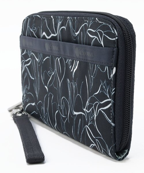 タイムセール☆TECH WALLET WRISTLETスケッチフローラルネイビー TECH WALLET WRISTLET スケッチフローラルネイビー