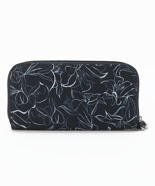 TECH WALLET WRISTLETスケッチフローラルネイビー TECH WALLET WRISTLET スケッチフローラルネイビー