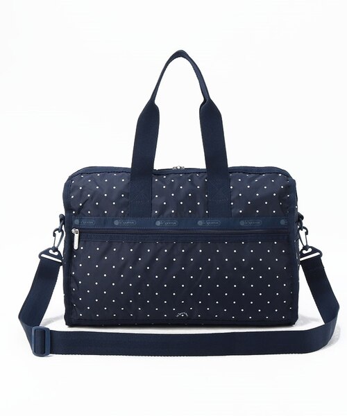 レスポートサックDELUXE MED WEEKENDER クラシックプー　デニム レスポートサック LeSportsac DELUXE MED WEEKENDER （パフィー