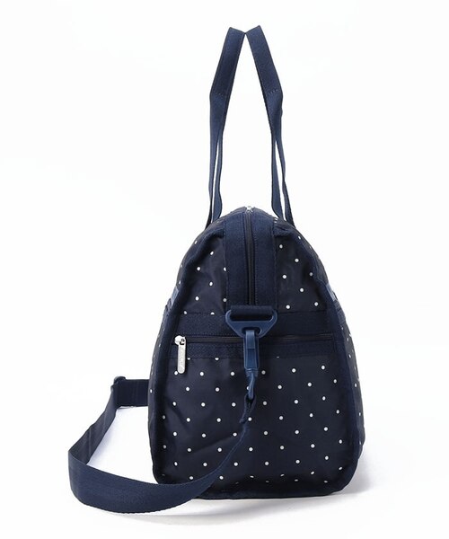DELUXE MED WEEKENDER ネイビープティドット｜レスポートサック