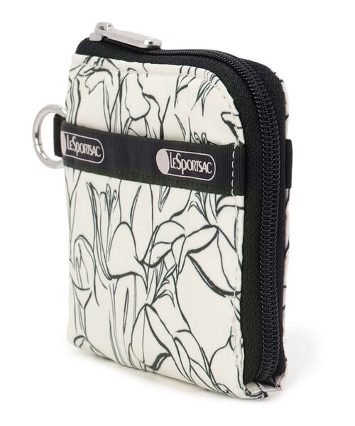 SLIM WALLET スケッチフローラルアイボリー｜レスポートサックの