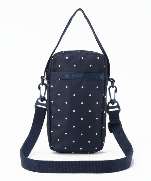 MINI PHONE CROSSBODY ネイビープティドット｜レスポートサックの 