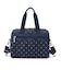 EVERYDAY SM SATCHEL ネイビープティドット
