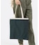 LARGE EMERALD TOTE ミッドナイトグリーン/サンドバー