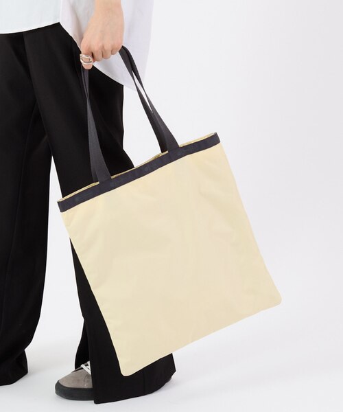 LARGE EMERALD TOTE レモンメレンゲ/サンダー｜レスポートサックの