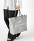 LARGE 2 WAY TOTE 2ウェイドーブグレースクリプト