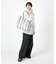 LARGE 2 WAY TOTE 2ウェイドーブグレースクリプト