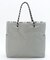 LARGE 2 WAY TOTE 2ウェイドーブグレースクリプト