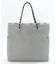 LARGE 2 WAY TOTE 2ウェイドーブグレースクリプト