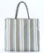 LARGE 2 WAY TOTE 2ウェイドーブグレースクリプト